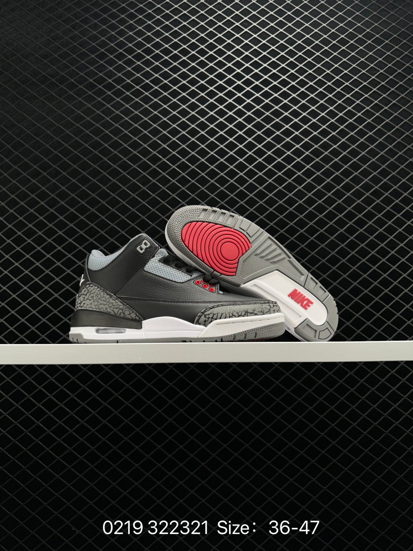 Air Jordan 3 Retro NRG JTH TinkerHatfheld